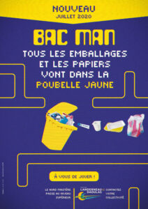 affiche A4 bacman campagne ECT ccpld